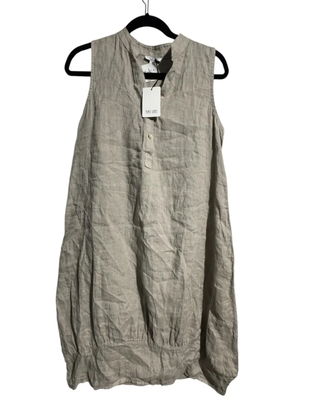 rosemarine linen dress made in italy Rosemarine made in italy